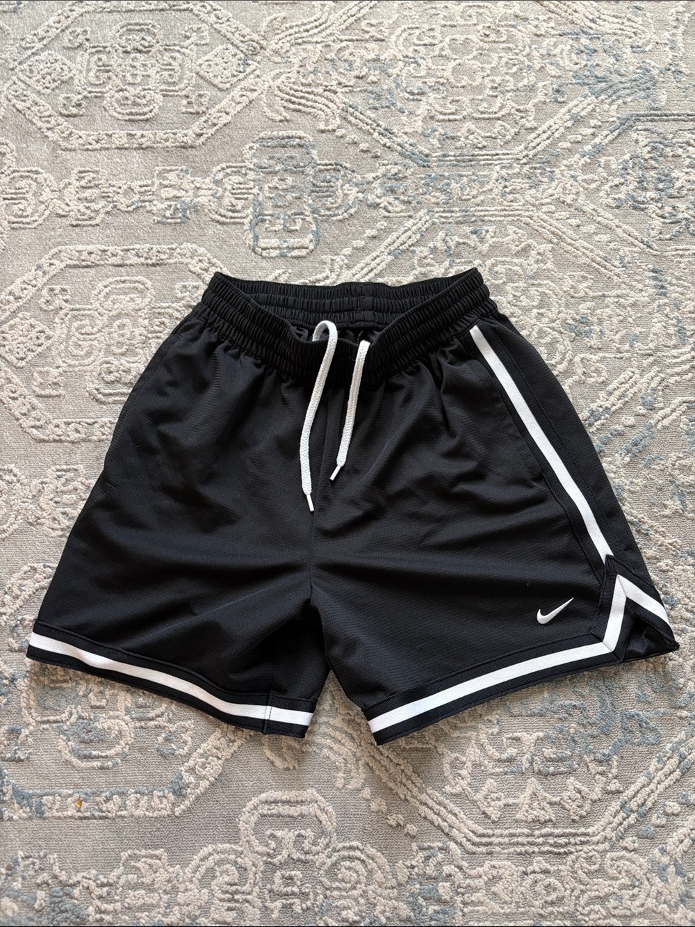 Nike boys black athletic shorts